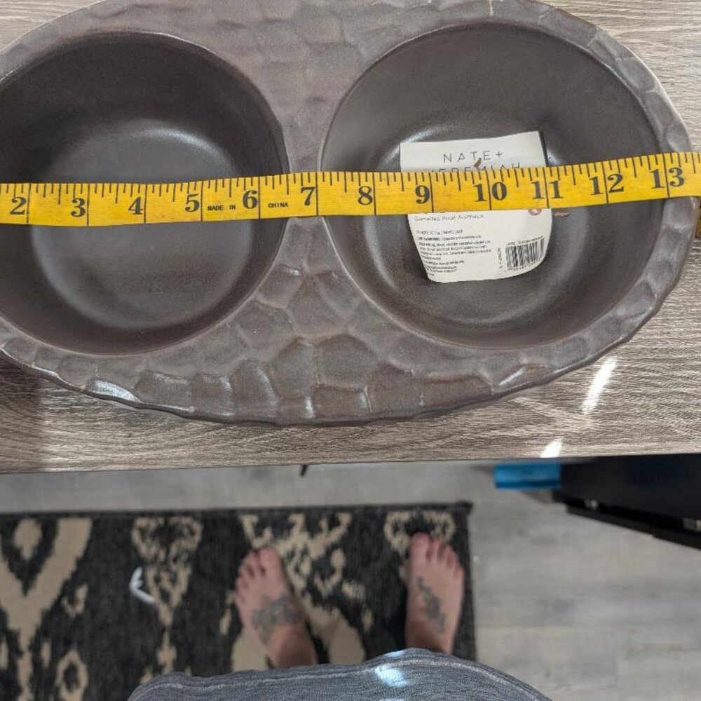 Nate & Jeremiah Pet Food Dish - Picture 4 of 6